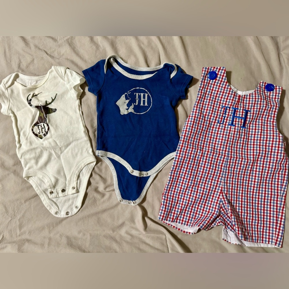 “TJH” initials bundle